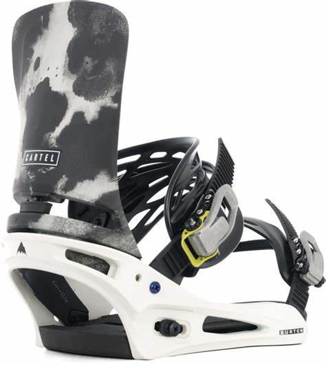 Burton - Cartel Binding - White Graphic